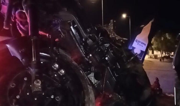 Ανείπωτη τραγωδία: Νεκροί 28χρονος και 30χρονη σε τροχαίο – Κλεμμένη η μηχανή που επέβαιναν