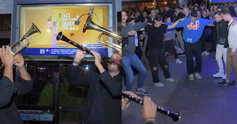 Εκατομμύρια ευχές από τους κατοίκους της Πτολεμαΐδας στον πολυεκατομμυριούχο του ΤΖΟΚΕΡ – Μεγάλη γιορτή με τα Χάλκινα της Γουμένισσας στο τυχερό κατάστημα ΟΠΑΠ