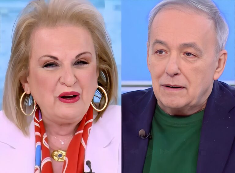 Τρελό πέσιμο Ματίνας Παγώνης στον Αντρέα Μικρούτσικο – «Είσαι ένας κούκλος»