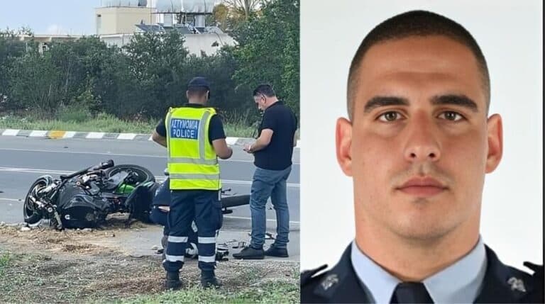 Πένθoς στην Αστυνομία: Θρήνoς για τον 22χρονο Κώστα Δημητρίου που έσβησε στην άσφαλτο