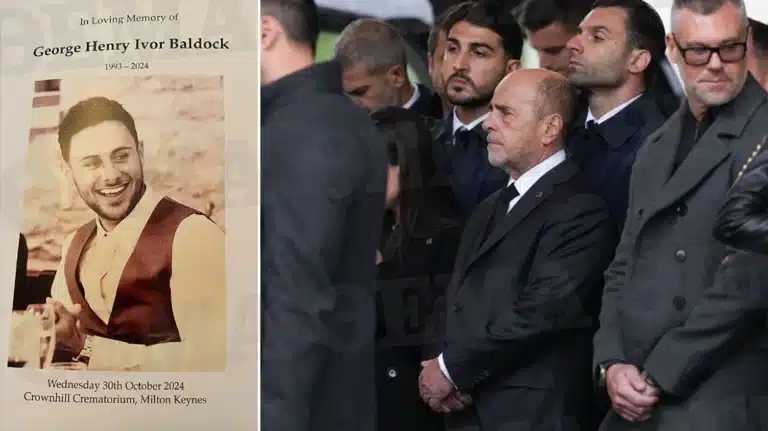 Θρήνος σήμερα στη κηδεία του Τζορτζ Μπάλντοκ – «Αναπαύσου εν ειρήνη, θα είσαι για πάντα στις καρδιές μας»