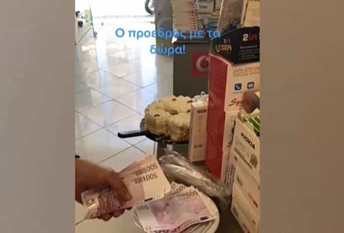 Σάλος με τον πρόεδρο του Παναιγιάλειου που ανεβάζει βίντεο στο TikTok με 500ευρα ενώ οι παίκτες είναι απλήρωτοι
