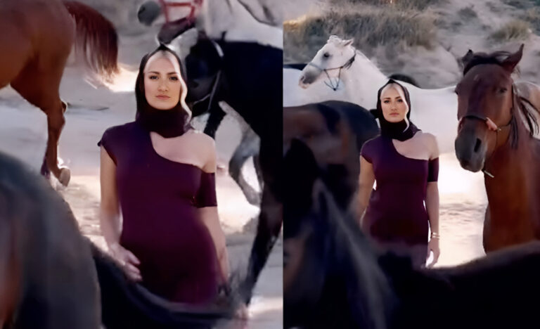 H Ιωάννα Τούνη γύρισε βίντεο ανάμεσα σε άλογα που καλπάζουν στην Καππαδοκία και όλοι πίστεψαν ότι ήταν ΑΙ – Τι απάντησε η ίδια