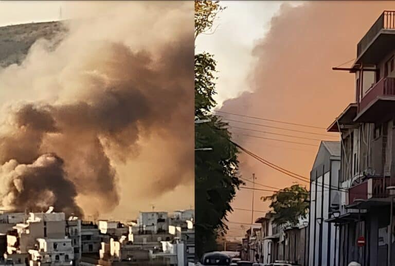 Μεγάλη φωτιά στο κέντρο του Πειραιά  – Συναγερμός στην Πυροσβεστική