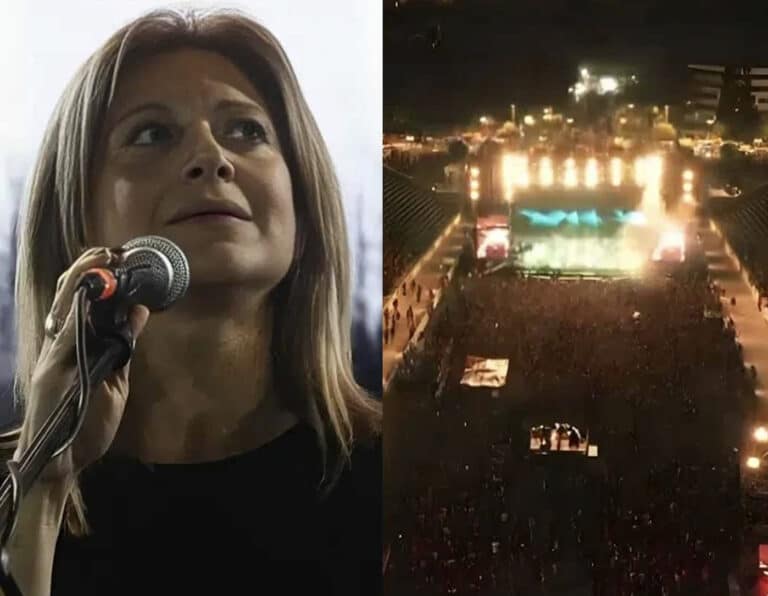 Σείστηκε το στάδιο με τα λόγια της Καρυστιανού: «Απόψε ακουγόμαστε στους ουρανούς»