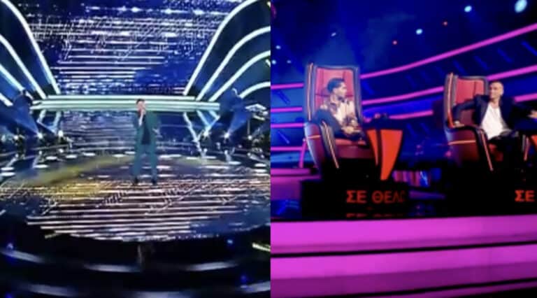 «Κάγκελο» οι κριτές στο The Voice: Μόλις γύρισαν και είδαν ότι τραγουδούσε πασίγνωστος Έλληνας, πρώην ποδοσφαιριστής