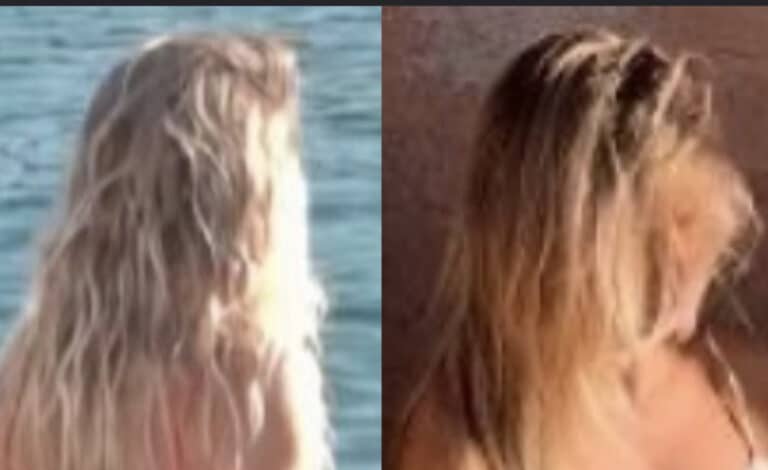 Όλη η Σύρος βρήκε στα μπαλκόνια: Η πιο όμορφη ηθοποιός της Ελλάδας βγήκε έτσι να διαβάσει το βιβλίο της