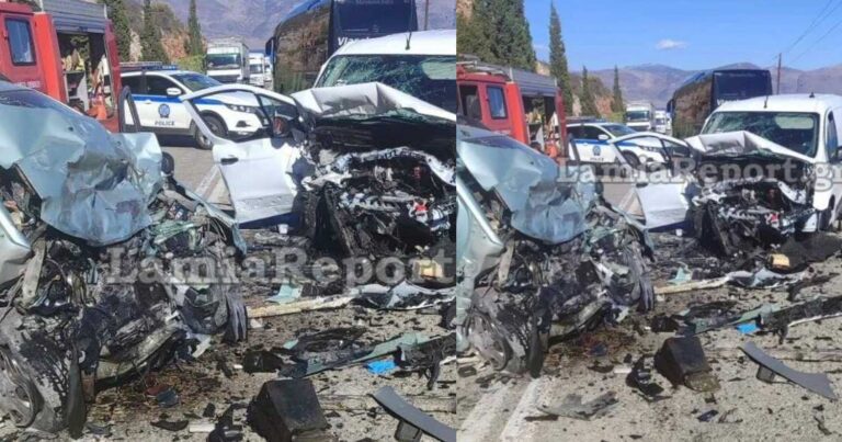 Τροχαίο δυστύχημα στη Φωκίδα: Δύο νεκροί και δύο τραυματίες σε μετωπική σύγκρουση