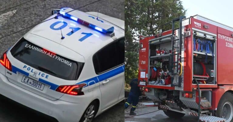 Σορός βρέθηκε μέσα σε αυτοκίνητο κατά τη διάρκεια κατάσβεσης φωτιάς