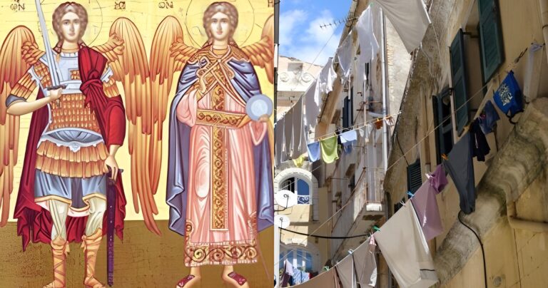 Παραμονή των Αγίων Ταξιαρχών: Μαζέψετε ρούχα και παπούτσια από έξω απόψε το βράδυ