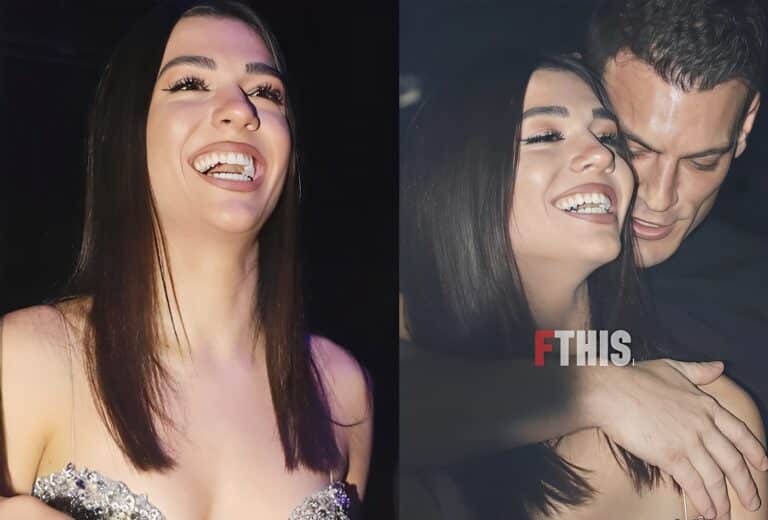 Xαμός με το φόρεμα της Μελίνας Νικολαΐδη – Πήγε με τον σύντροφο της στην πρεμιέρα της μητέρα της και μαγνήτισε όλα τα βλέμματα 