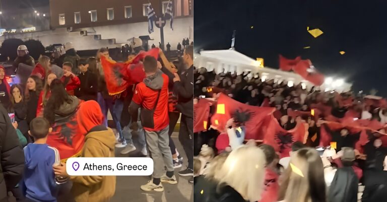 Αλβανοί γιόρτασαν στην πλατεία Συντάγματος την Ημέρα της Ανεξαρτησίας τους