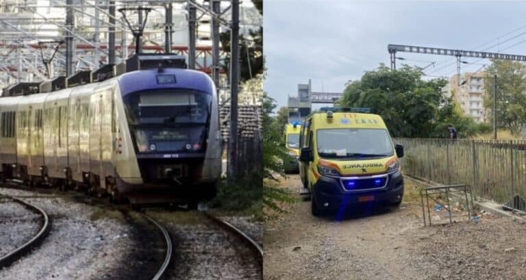 Έκτακτo: Tραγωδiα τώρα με τρένο στη χώρα μας