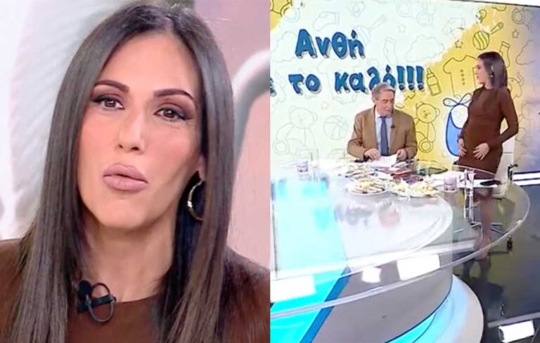 Η πιο γλυκιά στιγμή στην «Κοινωνία Ώρα MEGA» – Η Ανθή Βούλγαρη ανακοίνωσε οτι περιμένει παιδί