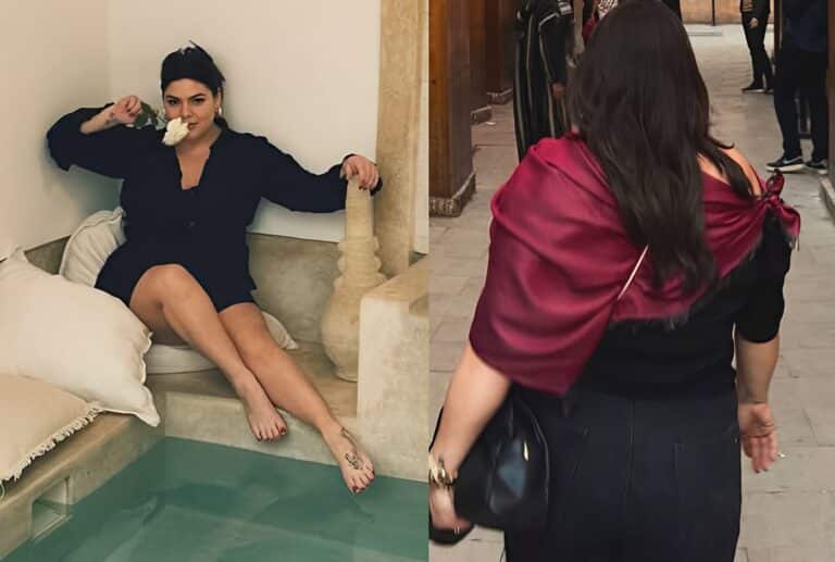 Δανάη Μπάρκα: Ευτυχισμένη εκτός Ελλάδας σε μαγική τοποθεσία – Διαφορετικά Χριστούγεννα για την παρουσιάστρια