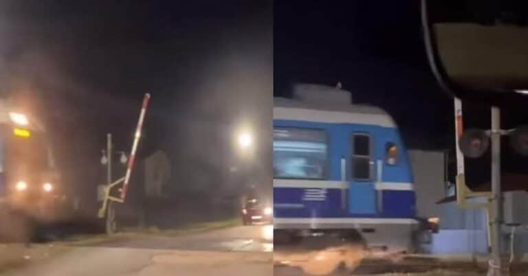 Η χώρα που δεν μαθαίνει από τους νεκρούς της – Τρένο στην Ημαθία περνάει με ανεβασμένες τις μπάρες