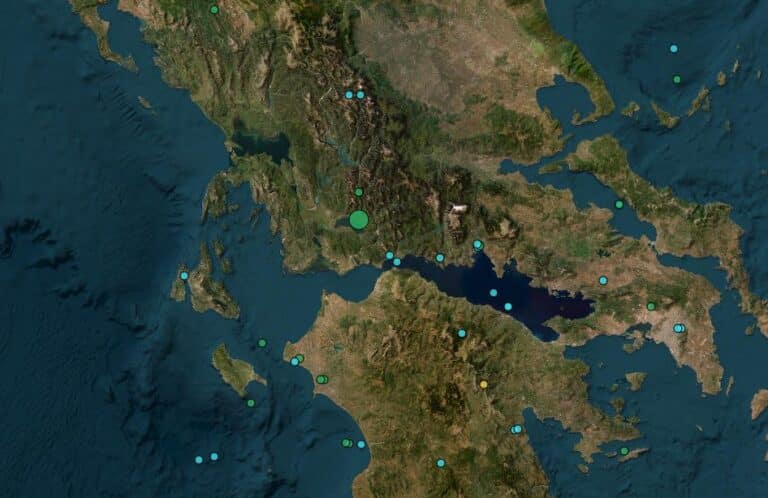 Σεισμός τώρα στην Αιτωλοακαρνανία – Αισθητός σε όλη την δυτική Ελλάδα