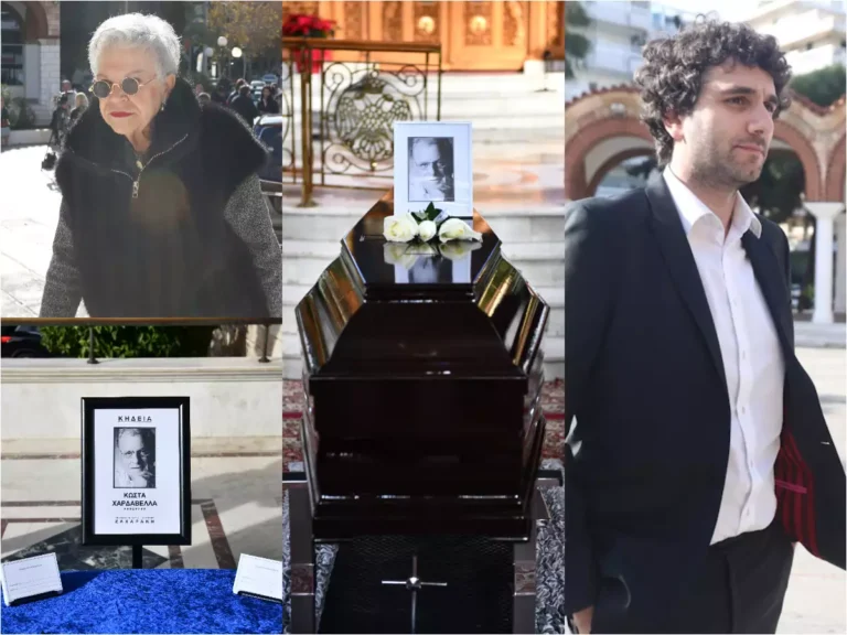 Δάρκυσαν όλοι – Θρήνος στην κηδεία του Κώστα Χαρδαβέλλα