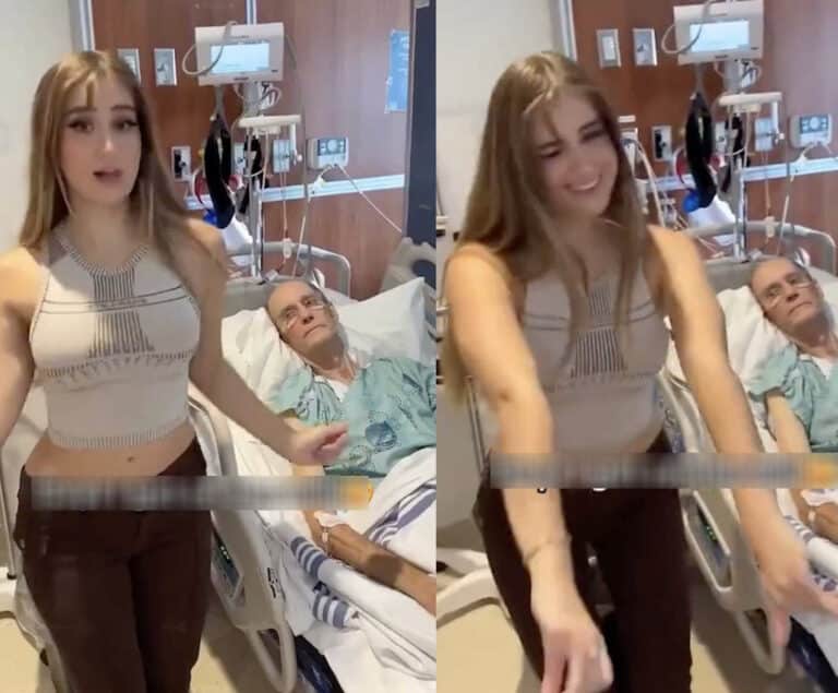Σάλος με τον χορό 22χρονης που κληρονομεί το 85χρονο αγόρι της, πάνω από το κρεβάτι του πόνου
