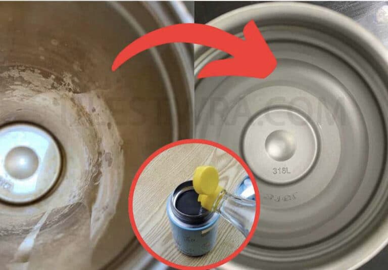 Για να καθαρίσετε ένα μπουκάλι θερμός, μην χρησιμοποιείτε μόνο υγρό πιάτων