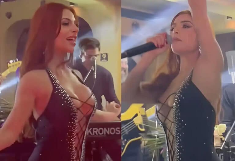 Διάσημη τραγουδίστρια ντύθηκε έτσι στα μπουζούκια και τρέλανε τους πάντες με τις χορευτικές της ικανότητες