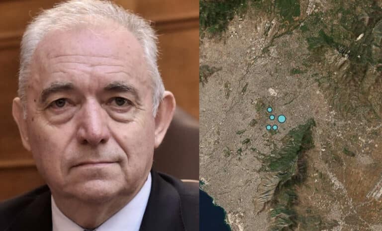 Λέκκας για τους σεισμούς στην Αττική: «Είναι πάνω στο τόξο»