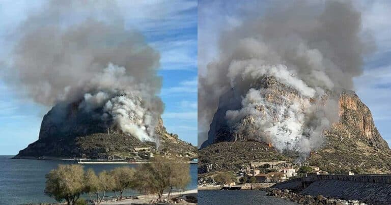 ΑΠΙΣΤΕΥΤΟ – Μεγάλη φωτιά σήμερα στη Ελλάδα
