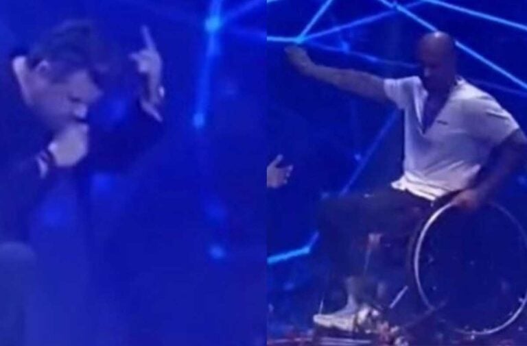 Χόρεψε ζεϊμπέκικο σε αναπηρικό αμαξίδιο και έκανε τον Πάνο Κιάμο να υποκλιθεί