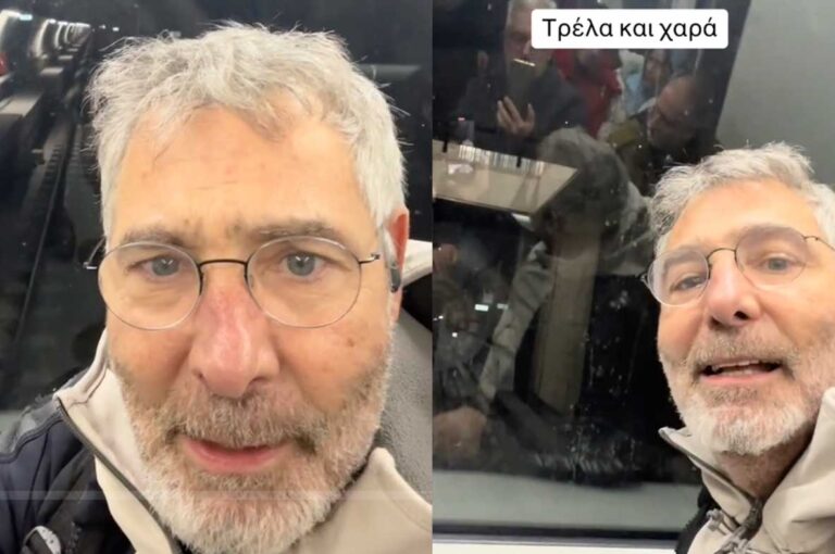 Θοδωρής Αθερίδης: Έκανε την πρώτη του βόλτα με το μετρό Θεσσαλονίκης: – «Τρέλανέ μας…»