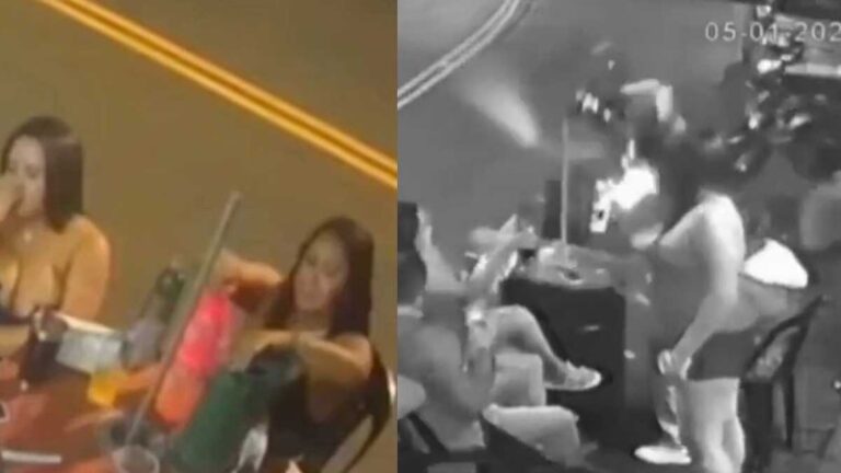 Θάνατος σοκ on air: Κάμερα καταγράφει μηχανή που παρασέρνει κοπέλα που κάθεται σε καφετέρεια