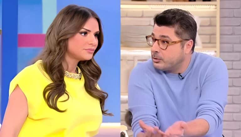 Τσολάκη – Κωνσταντάρας: Έντονος καβγάς στον αέρα της εκπομπής