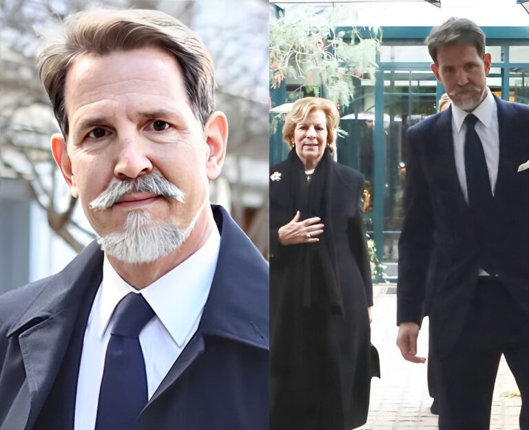 Στο Τατόι η οικογένεια Ντε Γκρες για το μνημόσυνο του τέως βασιλιά Κωνσταντίνου