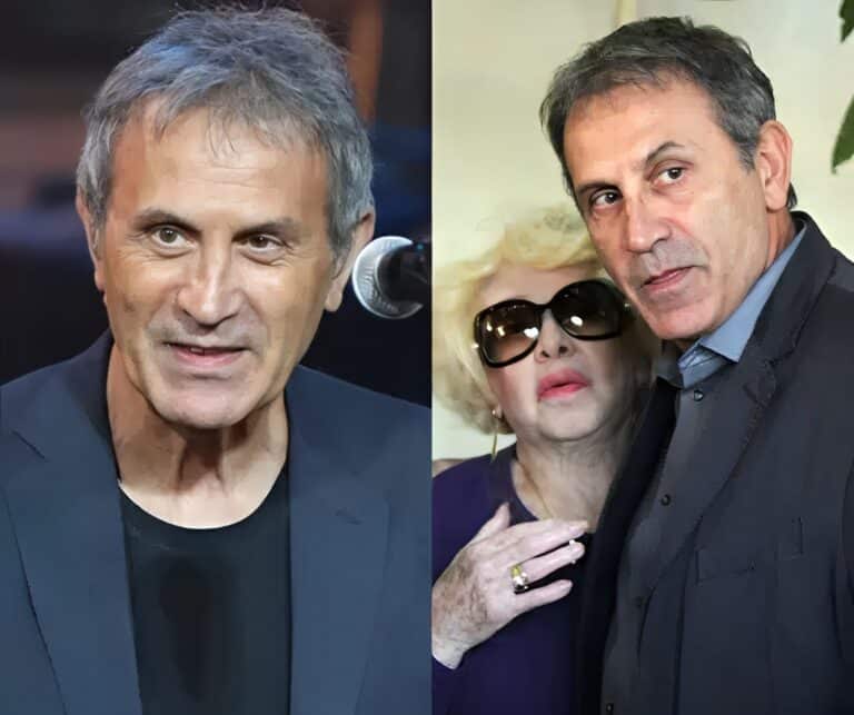 O Γιώργος Νταλάρας αποχαιρετά την Καίτη Γκρέυ