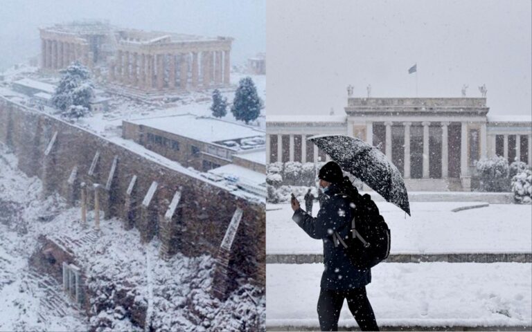 Θα θαφτούν στο χιόνι: Έρχεται χιονοεισβολή στην Αθήνα – Τότε «Ασπρίζει» η πρωτεύουσα, μέχρι και το κέντρο «ντύνεται» στα λευκά