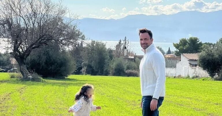 Γιώργος Λιανός: Εκδρομή στην εξοχή με την 4χρονη κόρη του