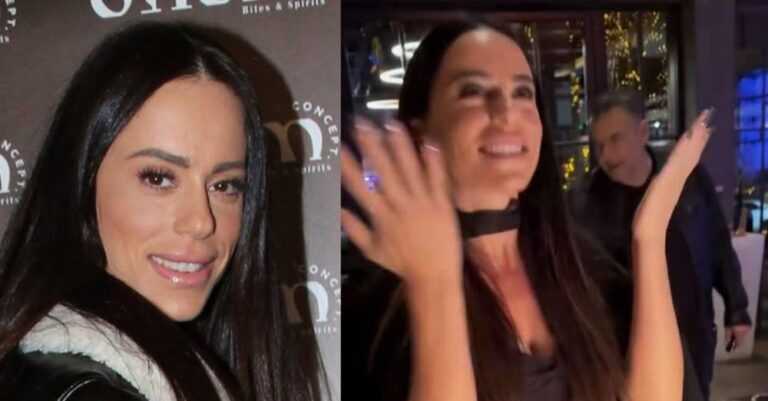 Μαρία Αντωνά: Γενέθλια με τον Γιώργο Λιάγκα στο πλευρό της