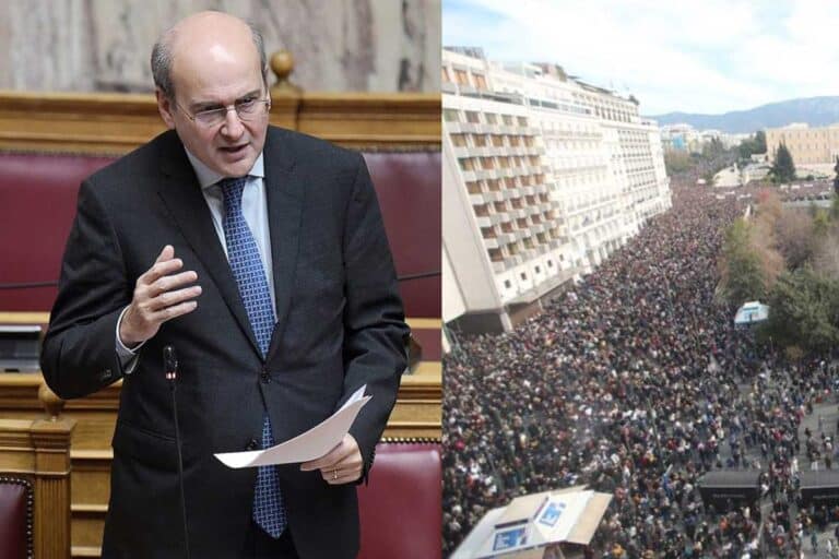 Χατζηδάκης: «Θα ήταν αλαζονικό και προκλητικό να μην πάρουμε το μήνυμα από τις συγκεντρώσεις για τα Τέμπη – Πρέπει να υπάρξει κάθαρση»