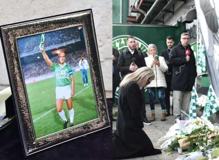 Θρήνος στην κηδεία του Μίμη Δομάζου – Δάκρυσαν όλοι