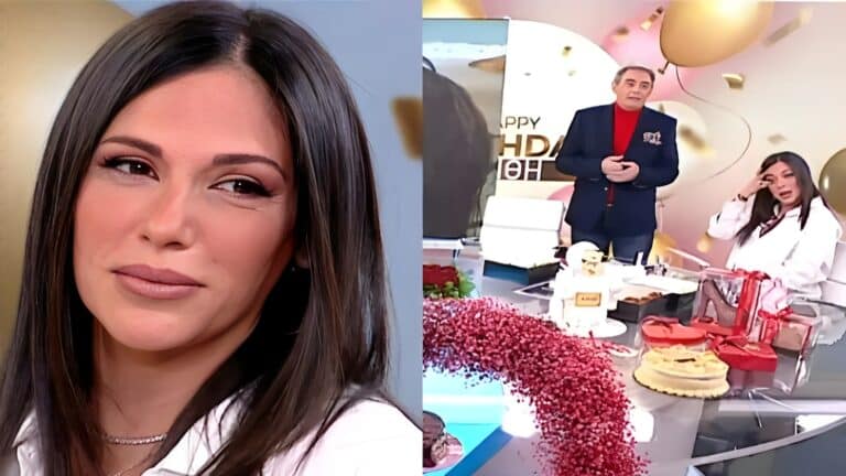 Ανθή Βούλγαρη: Πλάνταξε στο κλάμα στην τελευταία εκπομπή πριν γεννήσει – «Φτάνει πιά! Δεν μπορώ άλλο!»