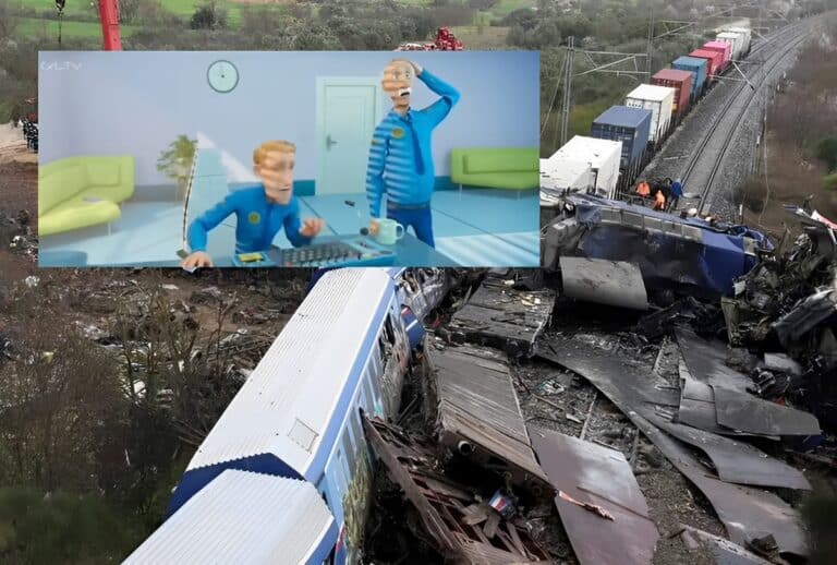 «Προφητική» παιδική ταινία δείχνει τη σύγκρουση δύο τρένων λίγες μέρες πριν την τραγωδία των Τεμπών