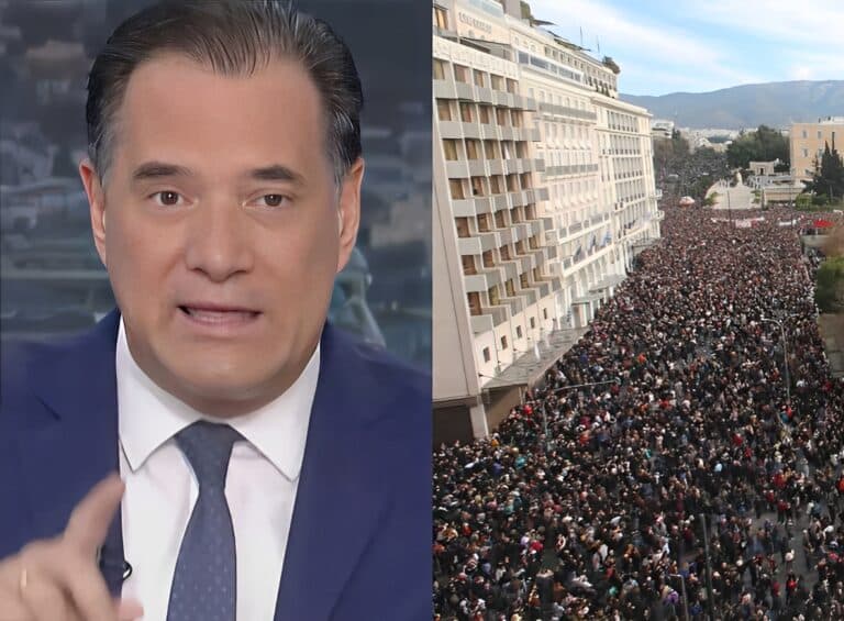 Ο Άδωνις καταγγέλει «σχέδιο αποσταθεροποίησης της χώρας» με αφορμή τις αποκαλύψεις για τα Τέμπη