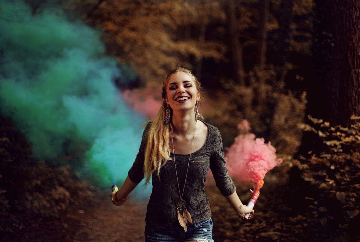 happiness woman