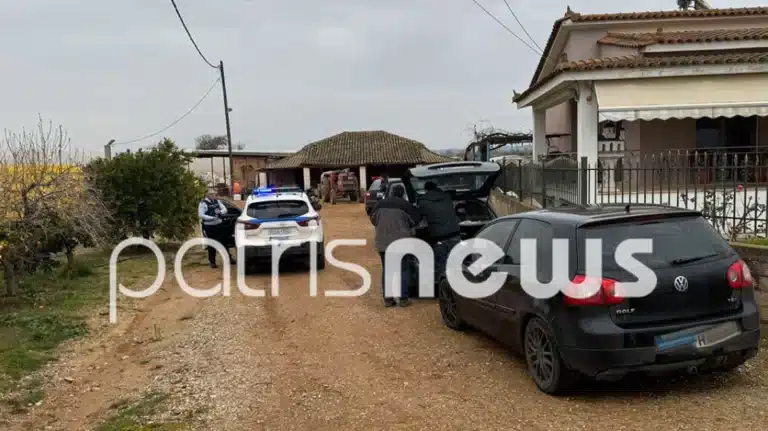 Παραδόθηκε ο δράστης του φονικού στην Ηλεία