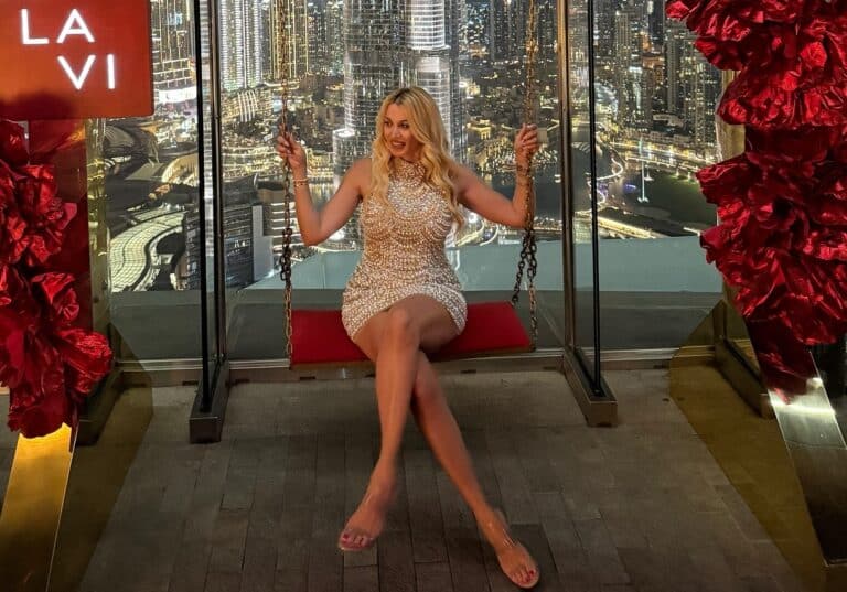 Κωνσταντίνα Σπυροπούλου: Λαμπερές στιγμές στο Ντουμπάι