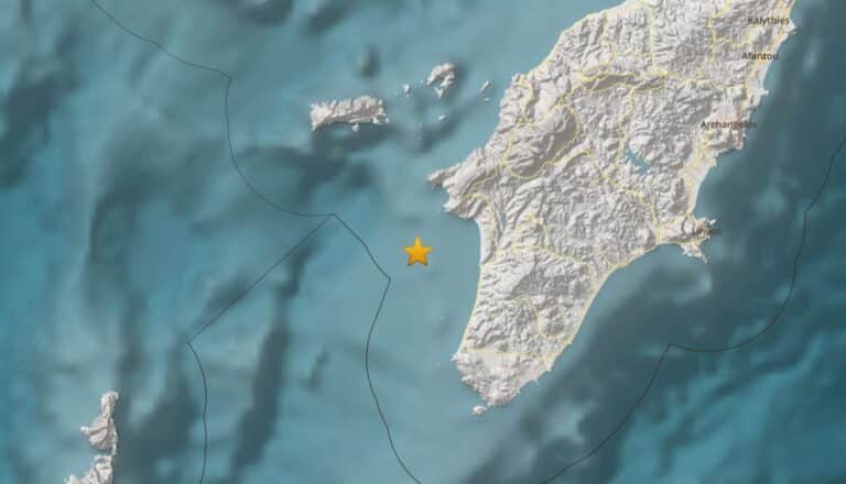 Ισχυρός σεισμός στη Ρόδο λίγο πριν τα μεσάνυχτα της Δευτέρας
