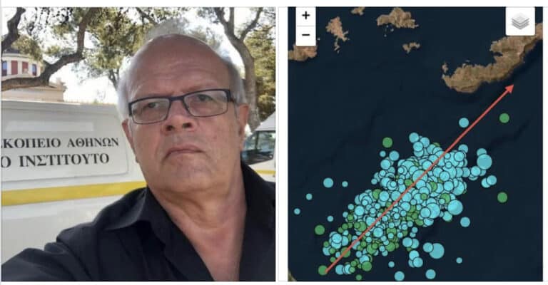 Συναγερμός από τον Τσελέντη για μεγάλο σεισμό στη Σαντορίνη: «Έρχεται τις επόμενες ώρες, έχει ενεργοποιηθεί το ρήγμα της Αμοργού»