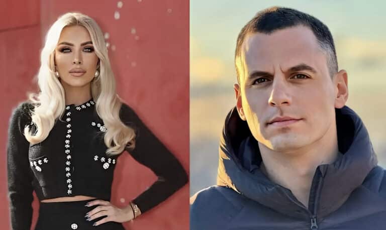 Κατερίνα Καινούργιου: Στον Άγιο Νεκτάριο στην Αίγινα με τον σύντροφό της, Παναγιώτη Κουτσουμπή