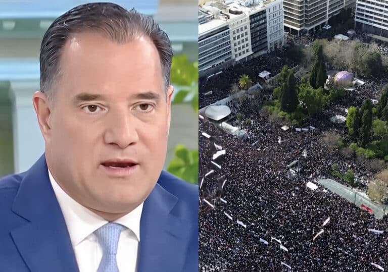 Άδωνις για Τέμπη: «Όποιος μιλάει για συλλαλητήριο-φόρο τιμής, ζει αλλού – Αν πάω εγώ, θα με σκοτwσουνε – Ο Καραμανλής έκανε πολύ σωστά τη δουλειά του»