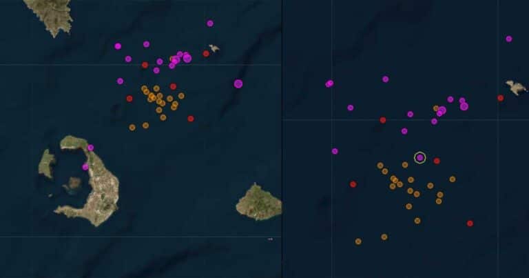 Ανησυχία για το ηφαίστειο σε Σαντορίνη και Αμοργό – Τι συμβαίνει