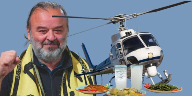 Μάριος Ηλιόπουλος: Σε ποιο χωριό της Αργολίδας προσγείωσε ελικόπτερο για να πιει ούζα